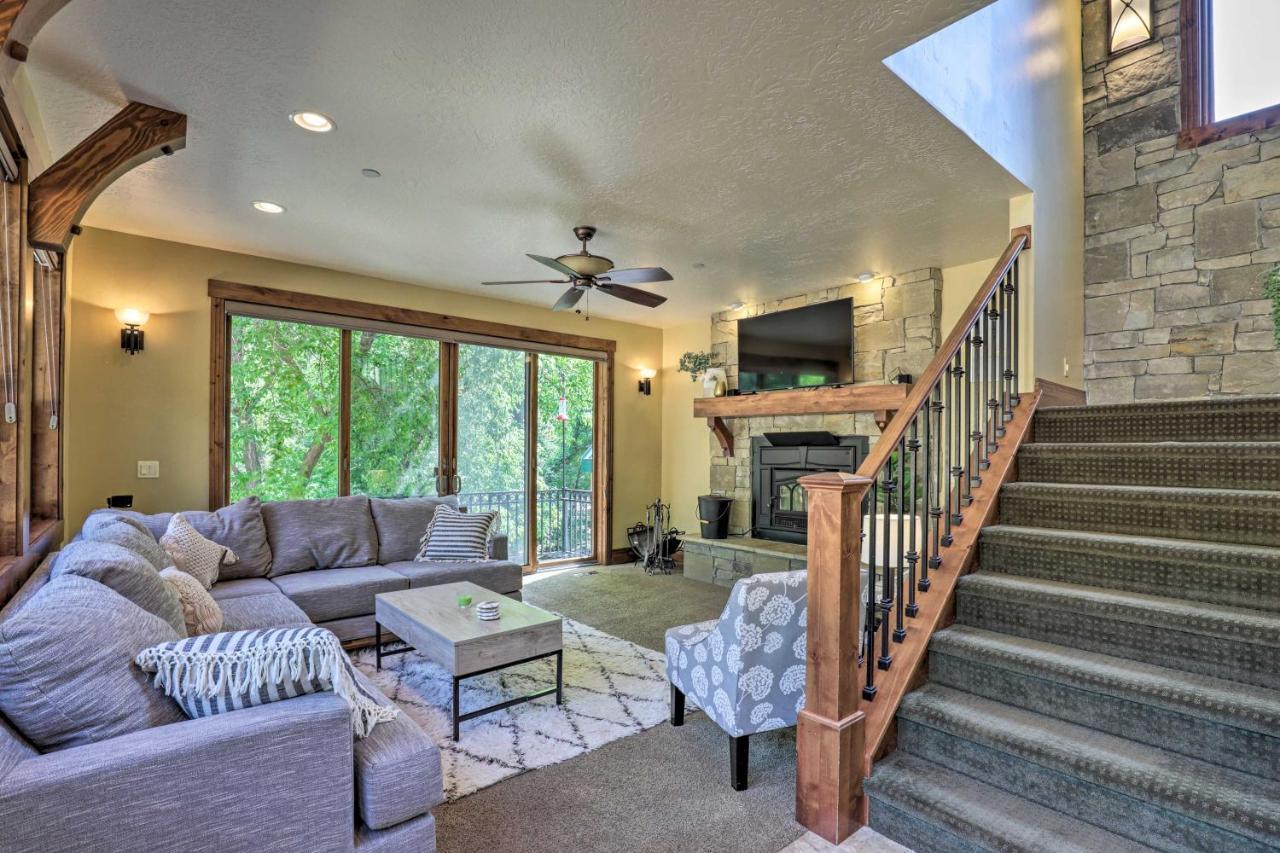 Family Retreat With Provo River And Mountain Views! Villa Sundance Exterior photo